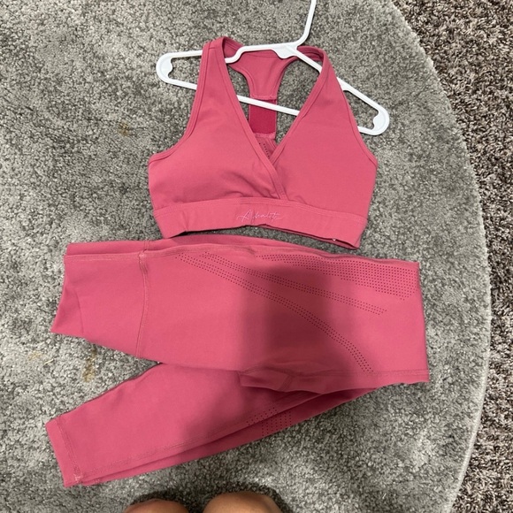 Alphalete women’s xxs pink set - Picture 1 of 7